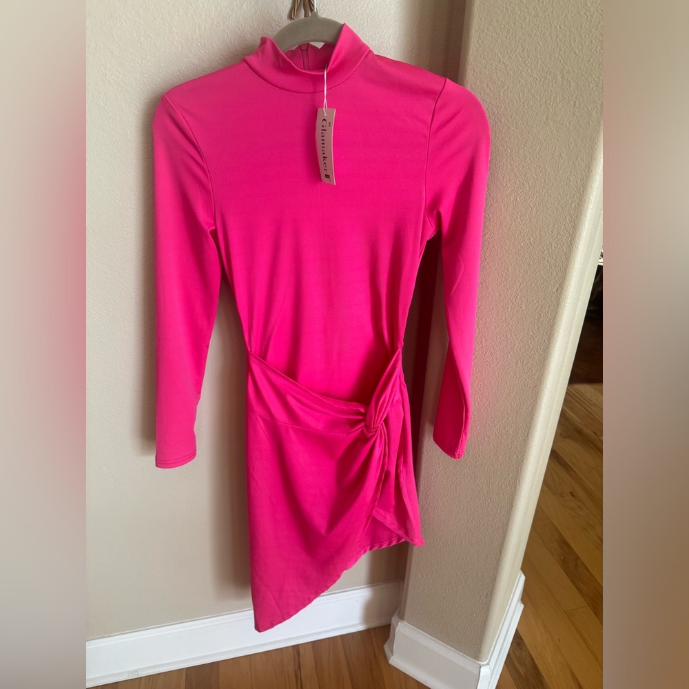 Brand new Hot pink mini dress